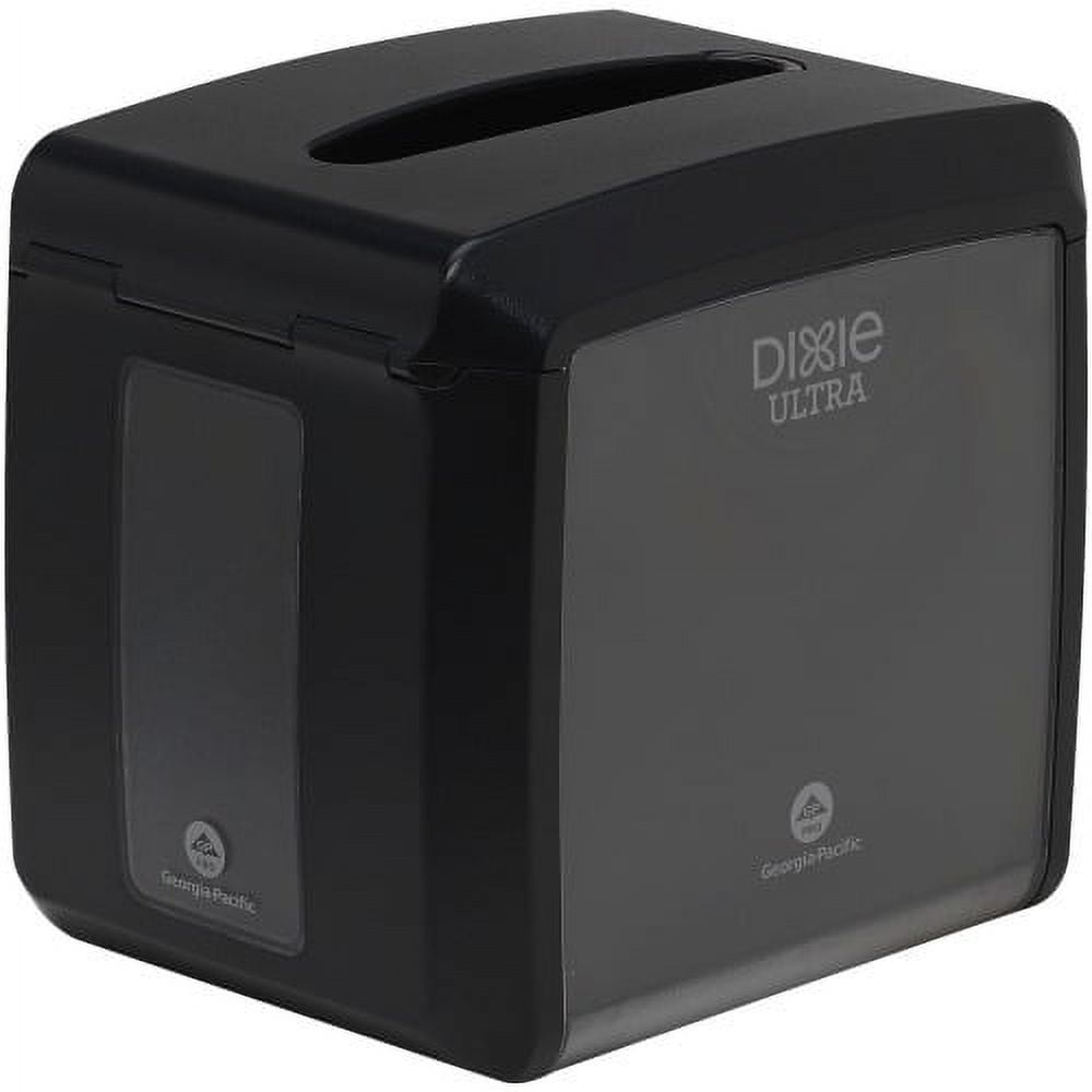 Dixie Ultra Tabletop Napkin Dispenser Black, 275 Capacity, Nonslip
