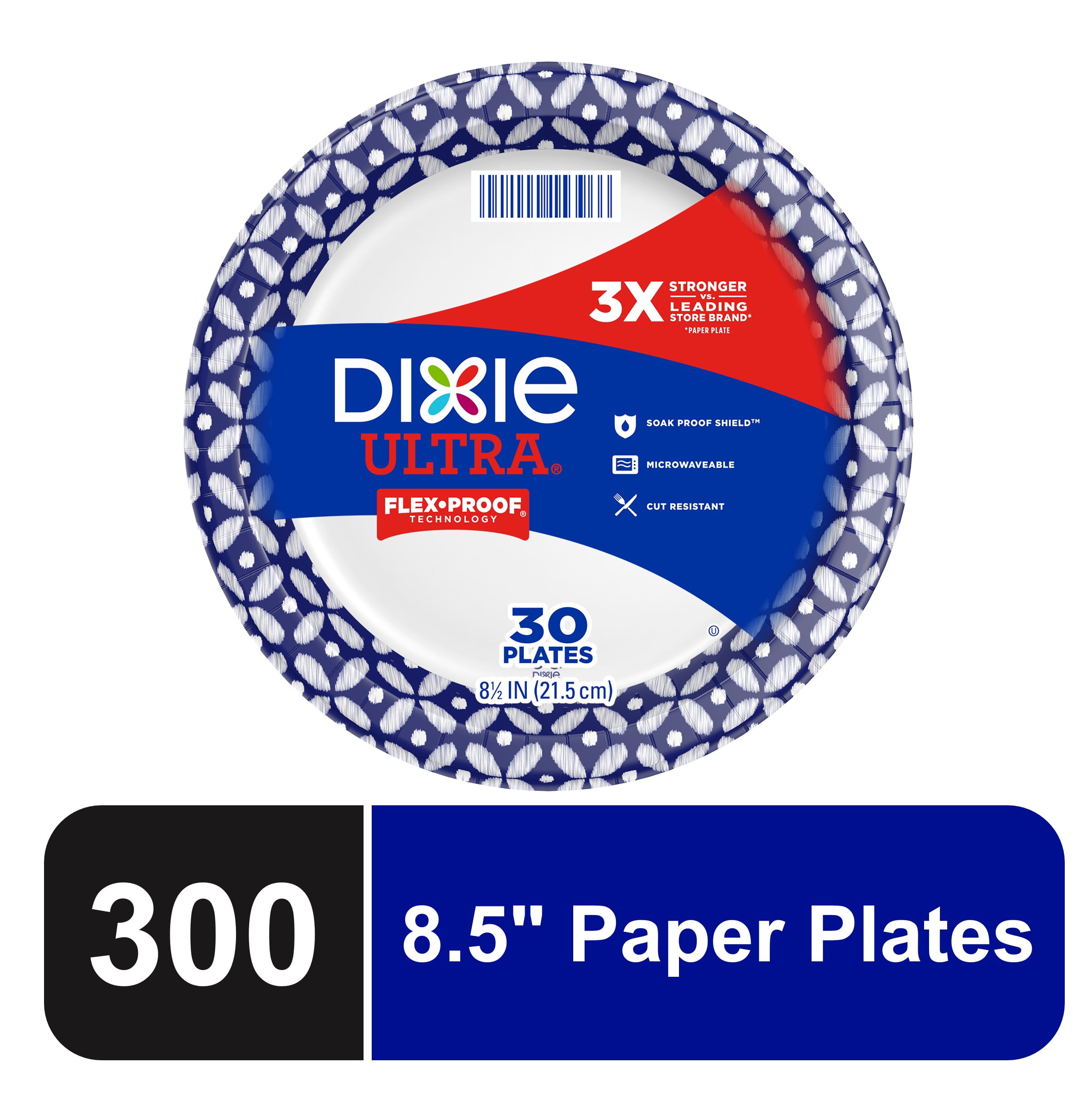 Dixie Ultra® Flex Proof® 10 Inch Paper Plates, 44 ct / 10 in - Fry's Food  Stores