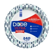 Dixie Ultra Paper Plate 8.5 240 Count