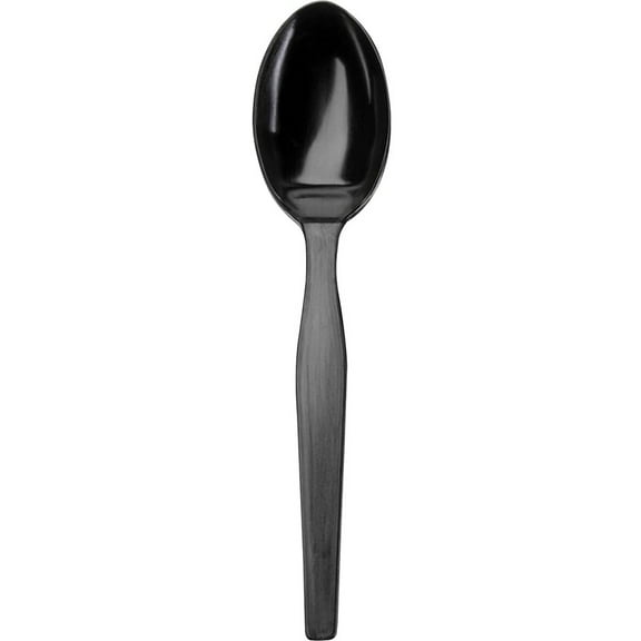Dixie Ultra; Smartstock Series-O Mediumweight Combo Spoon Refill by GP Pro - 24/Carton - Spoon - 1 x Spoon - Polystyrene - Black | Bundle of 5 Cartons