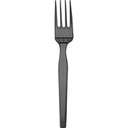 Dixie Ultra; Smartstock Series-O Mediumweight Fork Refill by GP Pro - 24/Carton - Polystyrene - Black | Bundle of 5 Cartons