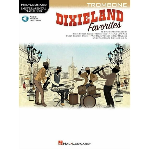 Dixieland Favorites - Instrumental Play-Along Trombone (Book/Online Audio) (Paperback)