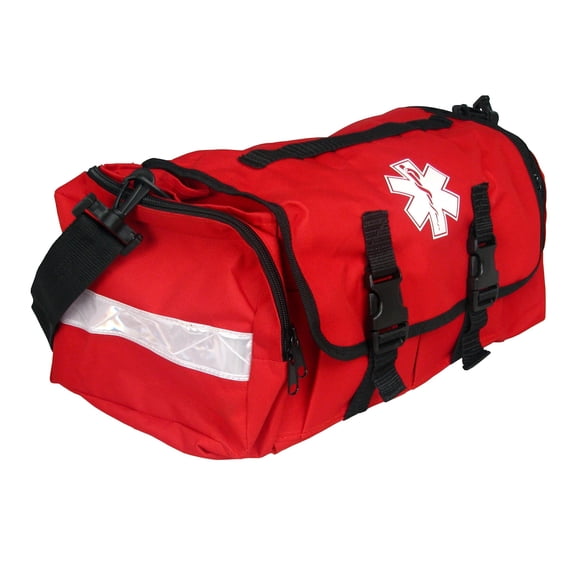 Dixigear First Responder On Call Trauma Bag W/Reflectors - Red