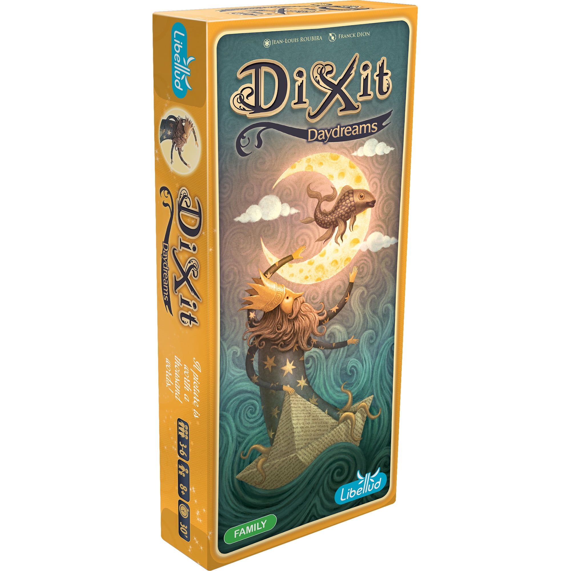LIBELLUD Dixit Card Game: Daydreams Expansion for Ages 8+, from Asmodee