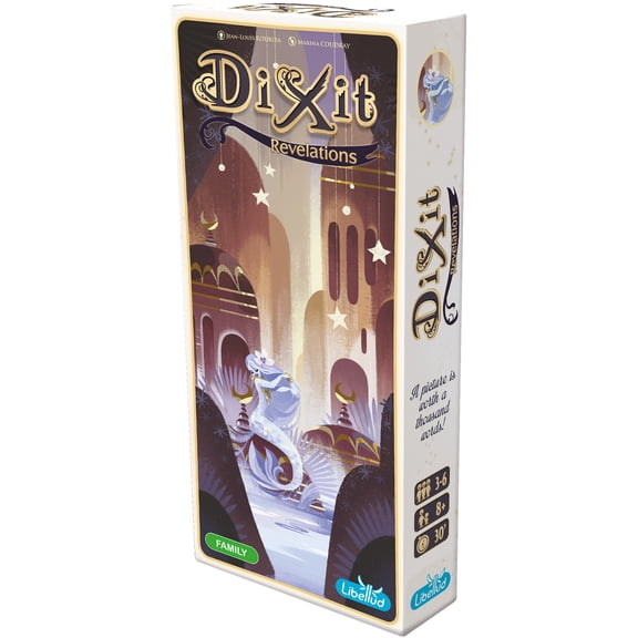 Dixit Family Card Game: Revelations Expansion for Ages 8+, from Asmodee