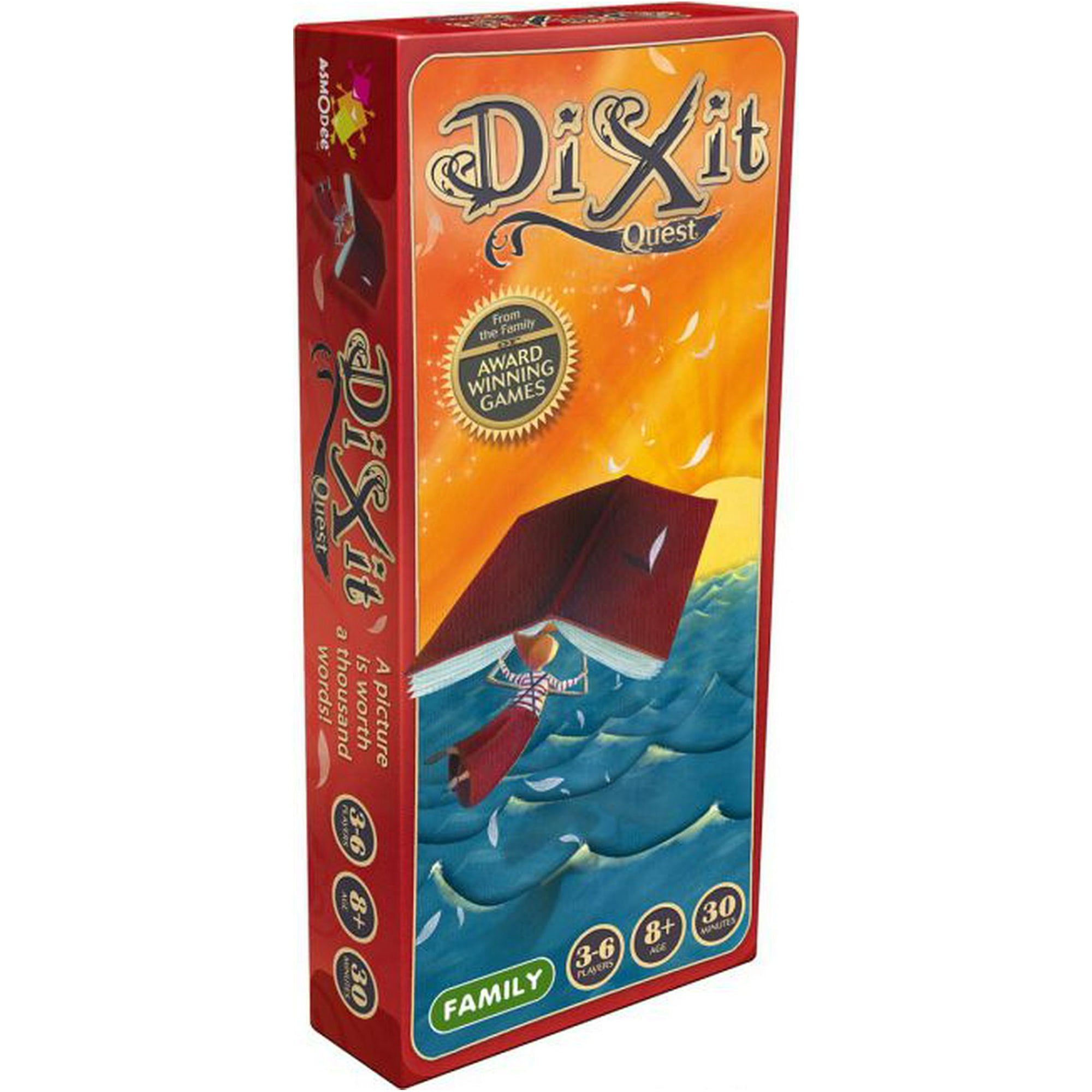 LIBELLUD Dixit: Quest Expansion Board Game for Ages 8+, from Asmodee