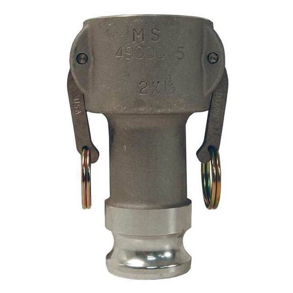 Dixon Reducing Coupler/Adapter,1-1/2 x 1 In 1510DAAL