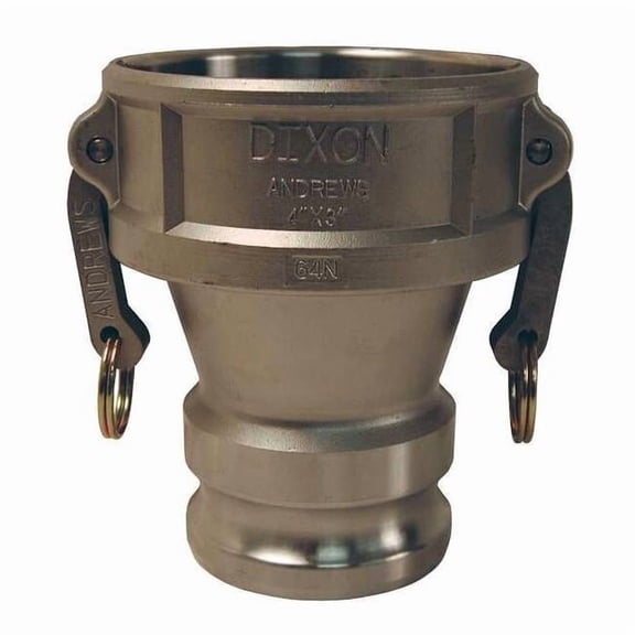 Dixon 3" x 2" SS Cam & Groove Reducing Coupler x Adapter 3020-DA-SS