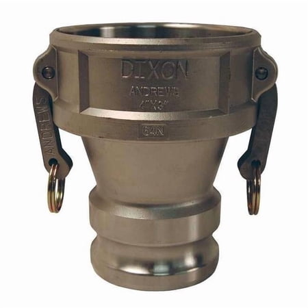 Dixon 4" x 3" SS Cam & Groove Reducing Coupler x Adapter 4030-DA-SS