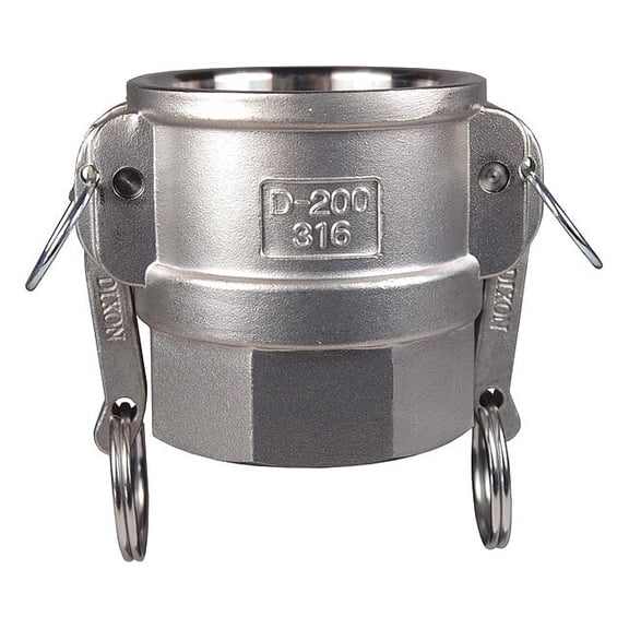 Dixon Cam and Groove Coupling,1/2",316 SS G50-D-SS