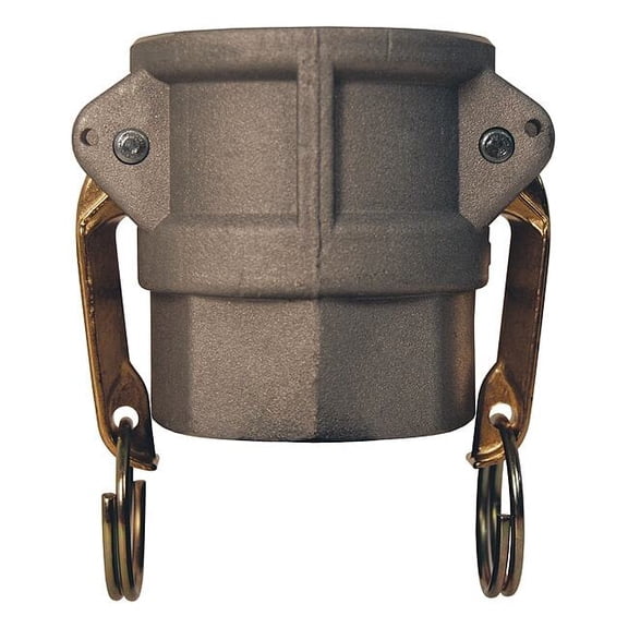 Dixon Cam and Groove Coupling,2-1/2",Aluminum G250-D-AL