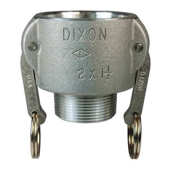 Dixon Coupler,2 x 1-1/2 In,250 psi,Aluminum 2015-B-AL