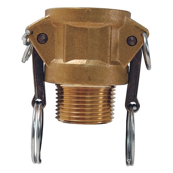 Dixon Cam and Groove Coupling,3/4",Brass G75-B-BR
