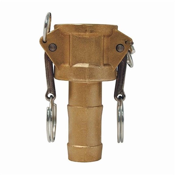 Dixon Cam and Groove Coupling,3/4",Brass G75-C-BR
