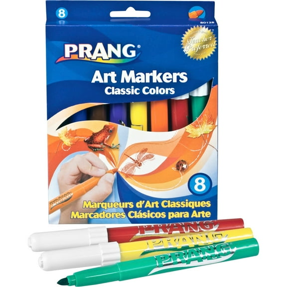 Dixon, DIX80128, Classic Watercolor Markers, 8 / Set