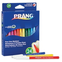 Prang Classic Art Markers, Fine Line, 24 Colors