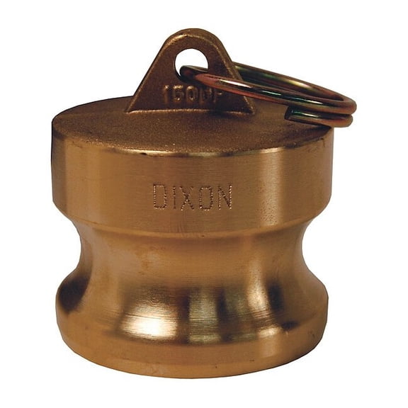 Dixon Dust Plug,Type DP,Forged Brass,3/4" G75-DP-BR