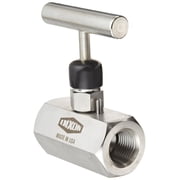 Dixon FFS404 Stainless Steel 316 Mini Needle Valve, 1/2" NPT Female 0.5 Inch