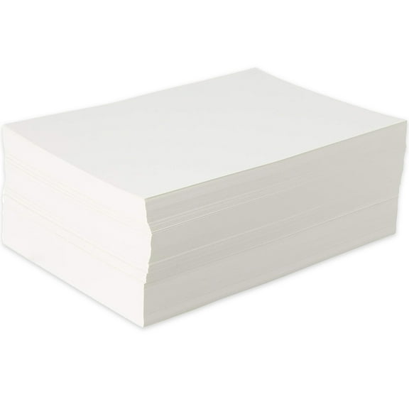 Canson XL Series Watercolor Sheet Bulk Pack, Midweight White Paper, 500 Sheet, 9x12 inch, 1 Count