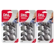 DAS Modeling Clay Tools, Metal Cutters, 12 Piece, 3 Pack
