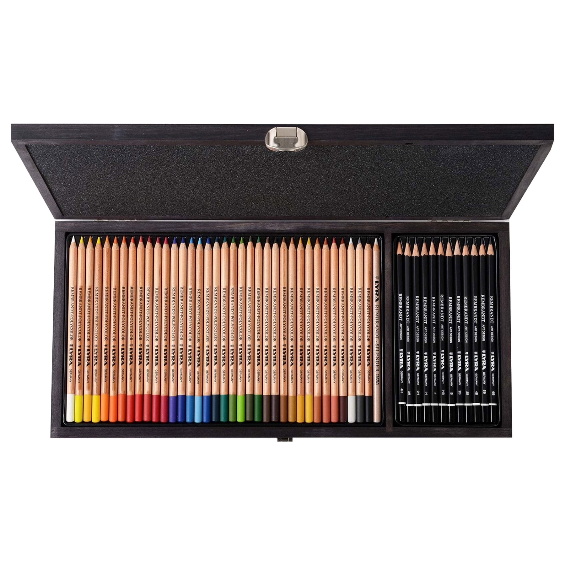 Lyra Rembrandt Polycolor & Art Specials Wooden Box Drawing Set, 49 Piece, 1 Count