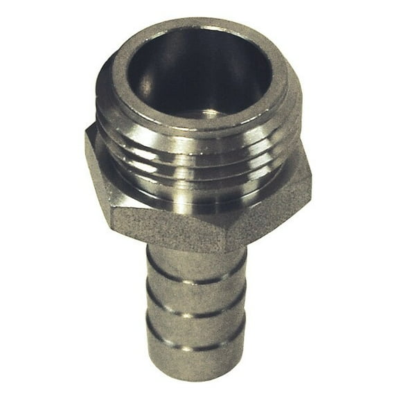 Dixon Garden Hose Repair Fitting,3/4" BarbxGHT 5901212SS