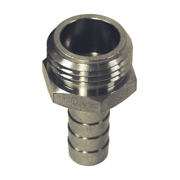 Dixon Garden Hose Repair Fitting,3/4" BarbxGHT 5901212SS