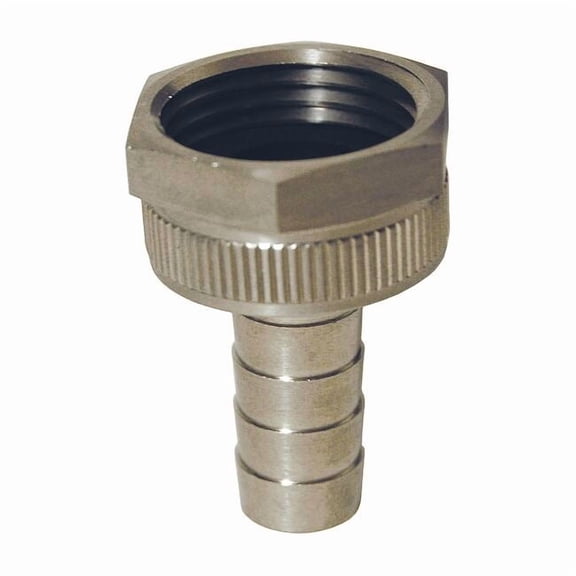 Dixon Garden Repair Fitting,5/8"Barbx3/4"GHT 5911012SS
