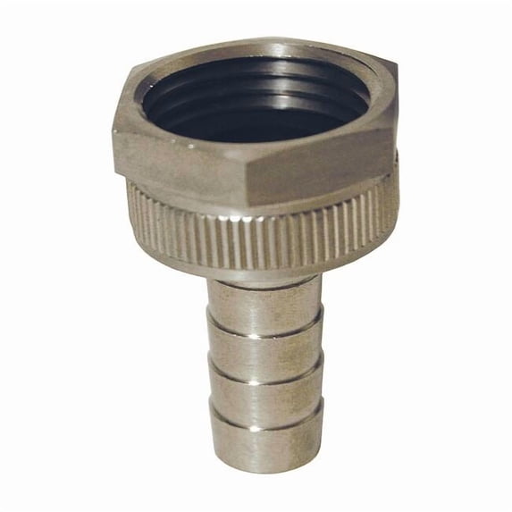 Dixon Garden Repair Fitting,5/8"Barbx3/4"GHT 5911012SS