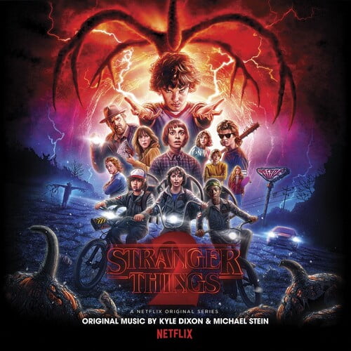 Dixon,Kyle / Stein,Michael - Stranger Things 2 Soundtrack - Clear Blue/White Splatter - Music & Performance - Vinyl