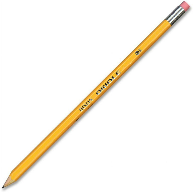 Dixon Oriole Woodcase Pencil, Yellow, Hb2 - 144 count