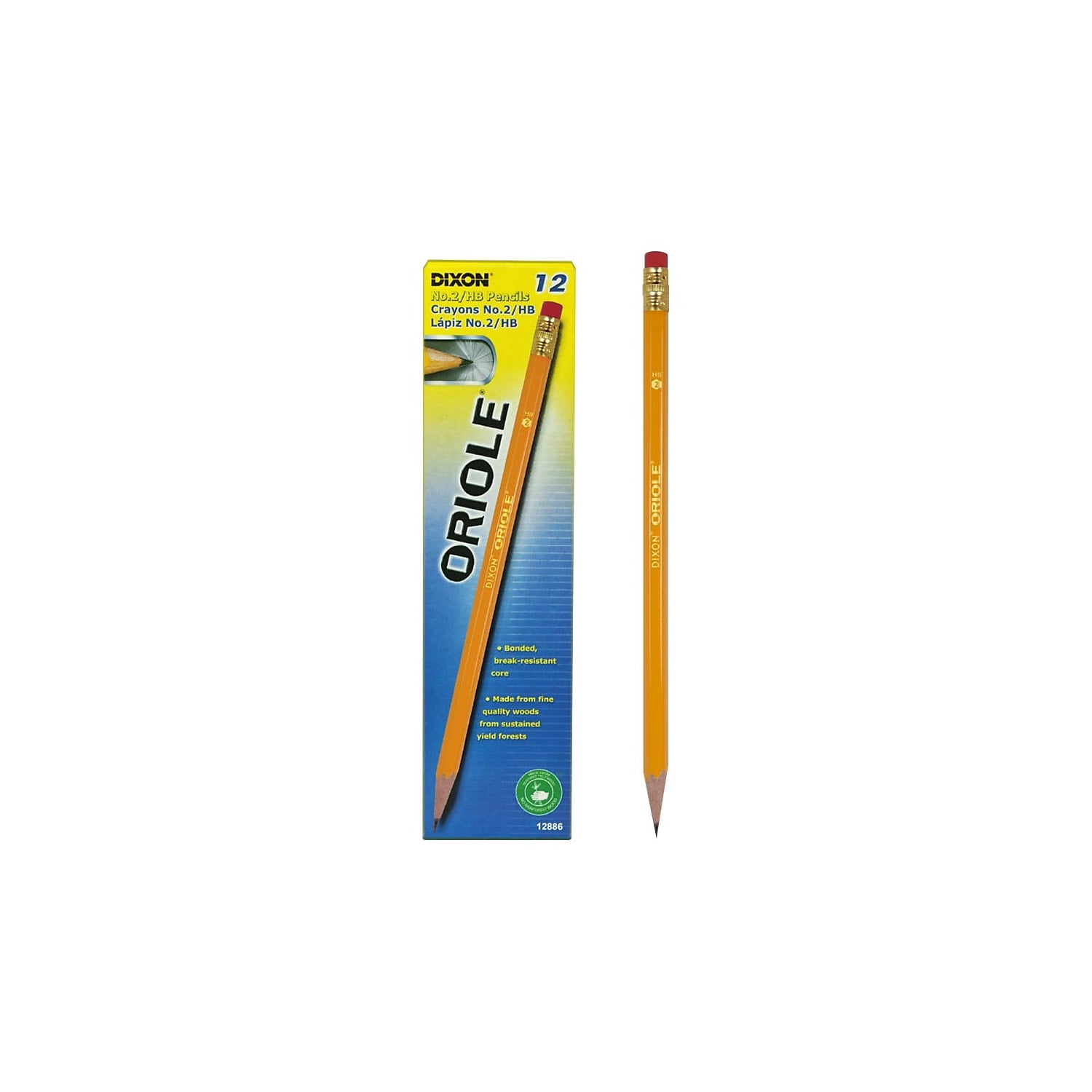 Dixon Economy Flat Carpenter Pencils, Sold as 1 Dozen, 12 Each per Dozen Dixon Economy Flat Carpenter Pencils, Sold as 1 Dozen, 12 Each per Dozen