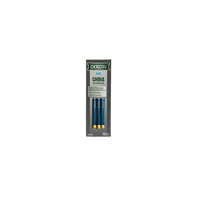China Marker, Blue, Dozen China Marker, Blue, Dozen