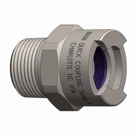 Dixon Female to Bowes Coupler,(M)NPT,1/2,Steel 4NM4