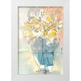 thumbnail image 1 of Dixon, Samuel 11x14 White Modern Wood Framed Museum Art Print Titled - Lilium in Vase I, 1 of 4