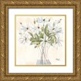 thumbnail image 1 of Dixon, Samuel 12x12 Gold Ornate Wood Framed with Double Matting Museum Art Print Titled - Daisy Just Because I, 1 of 4