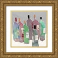 thumbnail image 1 of Dixon, Samuel 15x15 Gold Ornate Wood Framed with Double Matting Museum Art Print Titled - Wine Party II, 1 of 4