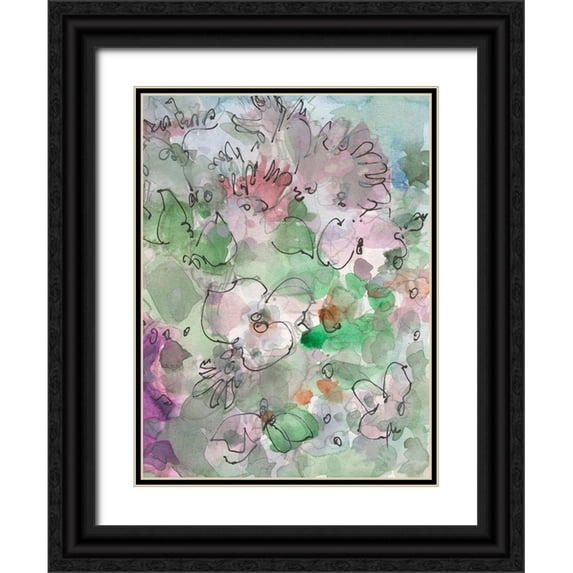 Dixon, Samuel 15x18 Black Ornate Wood Framed with Double Matting Museum Art Print Titled - Dainty Details I