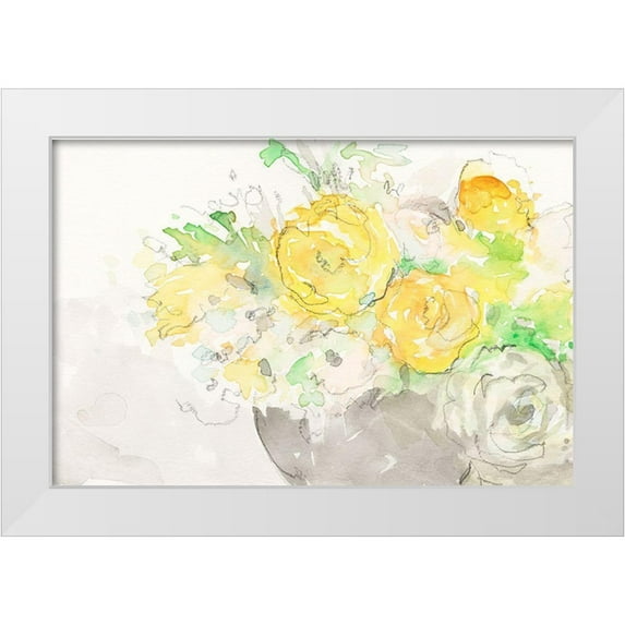 Dixon, Samuel 18x13 White Modern Wood Framed Museum Art Print Titled - Summer Grace I