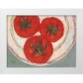 thumbnail image 1 of Dixon, Samuel 18x15 White Modern Wood Framed Museum Art Print Titled - Plate with Tomato, 1 of 4