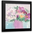 thumbnail image 1 of Dixon, Samuel 20x20 Black Modern Framed Museum Art Print Titled - Floral Gathering I, 1 of 5