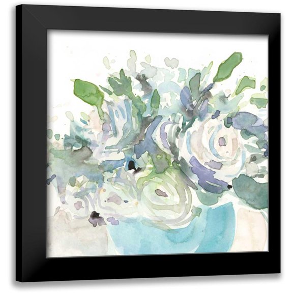 Dixon, Samuel 20x20 Black Modern Framed Museum Art Print Titled - Spring Arrangement II