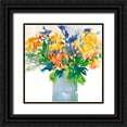 thumbnail image 1 of Dixon, Samuel 20x20 Black Ornate Wood Framed with Double Matting Museum Art Print Titled - Garden Elements I, 1 of 4