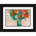 thumbnail image 1 of Dixon, Samuel 24x17 Black Ornate Wood Framed with Double Matting Museum Art Print Titled - Abundant Bouquet II, 1 of 4