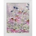 thumbnail image 1 of Dixon, Samuel 25x32 White Modern Wood Framed Museum Art Print Titled - Floral Entertainment II, 1 of 4