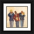thumbnail image 1 of Dixon, Samuel 26x26 Black Ornate Wood Framed with Double Matting Museum Art Print Titled - Jazz Trio I, 1 of 4