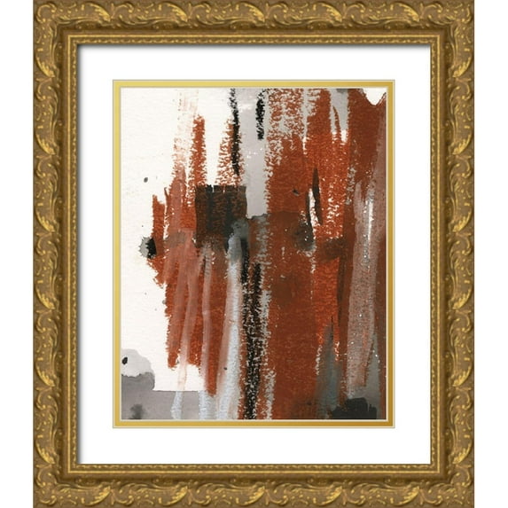 Dixon, Samuel 26x32 Gold Ornate Wood Framed with Double Matting Museum Art Print Titled - Loft Pastel V