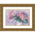 thumbnail image 1 of Dixon, Samuel 32x23 Gold Ornate Wood Framed with Double Matting Museum Art Print Titled - Floral Occasion I, 1 of 4