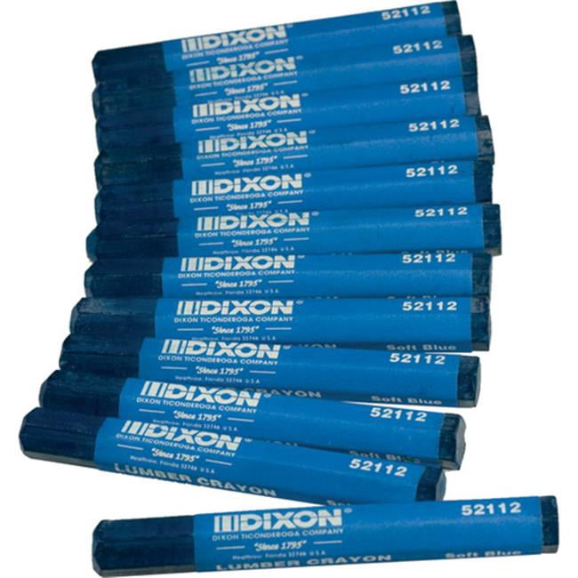 Dixon Ticonderoga  521-1-2Softblue Lumbercrayon - Soft Blue