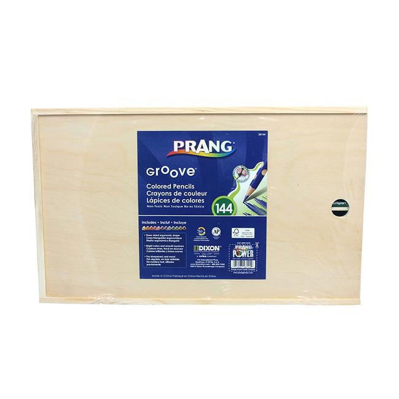Dixon Ticonderoga Company  Prang Groove Colored Pencils 144 Ct